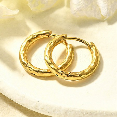 304 Stainless Steel Hoop Earrings for Women EJEW-M068-12E-G-1