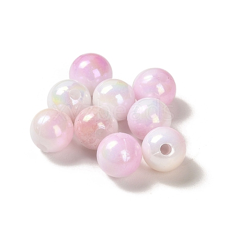 Opaque Acrylic Beads OACR-Z016-01A-13-1