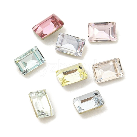 Glass Rhinestone Cabochons RGLA-L029-15A-1