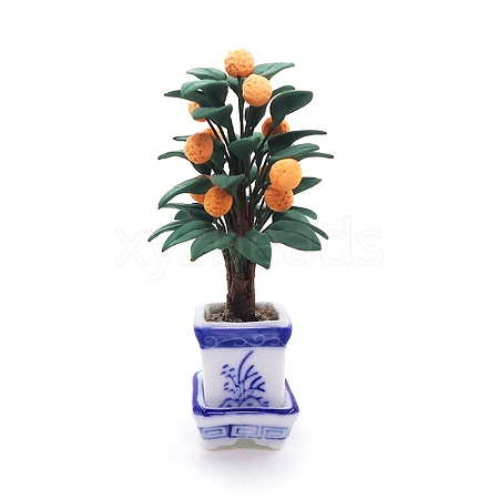 Clay Orange Tree Potted Model PW-WG46381-01-1