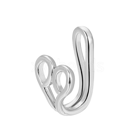 Heart Brass Clip-on Nose Septum Rings WG32032-32-1