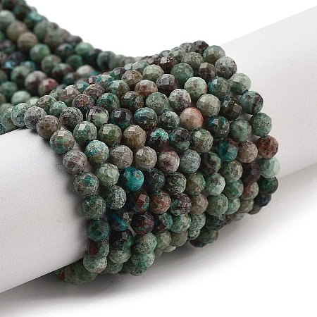 Natural African Turquoise(Jasper) Beads Strands G-G140-A12-03-1