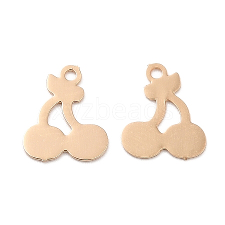 Long-Lasting Plated Brass Charms KK-K336-06KCG-1