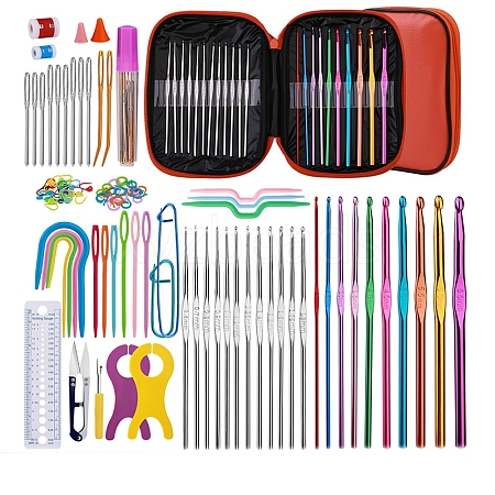 Aluminum Crochet Hooks Kit PW-WG932DC-07-1