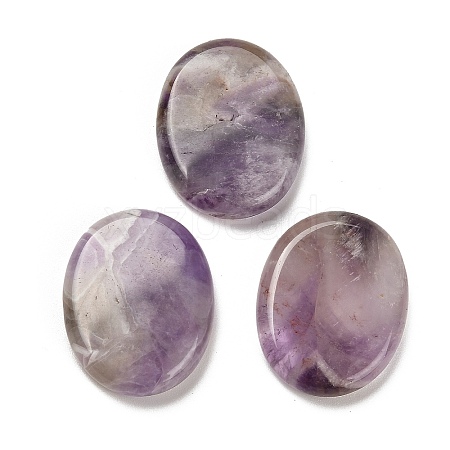 Natural Amethyst Cabochons G-C166-02C-1