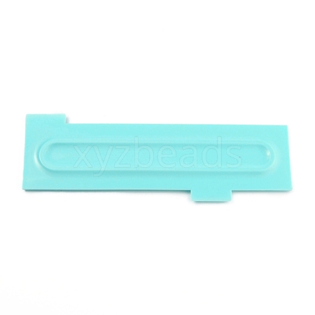 Plastic Baking Edge Dough Scraper and Cutter Pastry Spatulas AJEW-P077-08-1