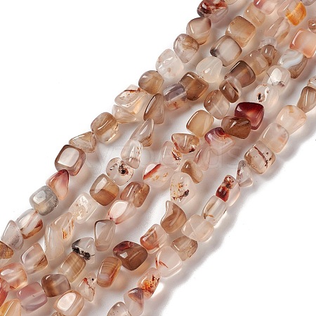 Natural Agate Beads Strands G-F745-02-1