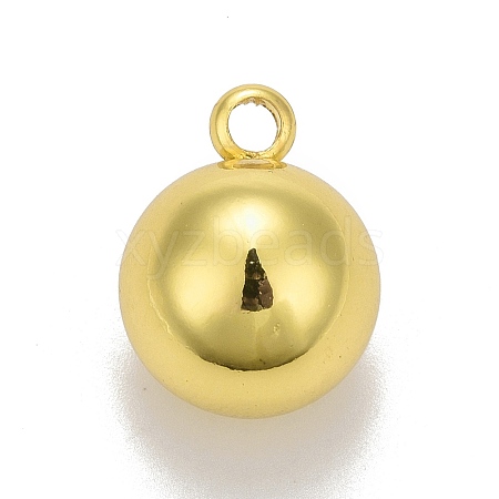 Brass Ball Charms X-KK-M229-71A-G-1