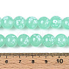 Baking Paint Glass Beads Strands DGLA-N015-10mm-07-4