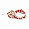 Alloy Hollow Hair Barrettes PHAR-JH00067-04-2