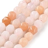 Natural Pink Aventurine Beads Strands G-NH0021-A14-01-1