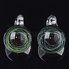 Handmade Lampwork Pendants LAMP-N021-005D-4