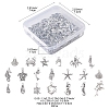 Tibetan Style Alloy Pendants FIND-FS0003-95AS-4