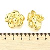 Brass Stud Earrings for Women LS-EJEW-F365-03LG-3