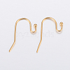 Ion Plating(IP) 304 Stainless Steel Earring Hooks X-STAS-H448-01G-1