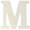 Letter Unfinished MDF Sheets WOOD-WH20012-008M-1