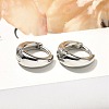 304 Stainless Steel Hoop Earrings for Women EJEW-C096-52P-4