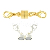 12Sets 2 Colors Brass Magnetic Clasps Converter KK-FS0001-95-2