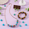 80Pcs 61G Acrylic Imitation Gemstone Beads MACR-TADJ0001-10I-5