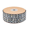 10 Yards Polyester Ribbon with Metallic Trimming OCOR-TAC0034-01-10