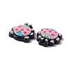 Opaque Resin Cabochons LS-RESI-C027-01E-3