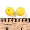 Opaque Solid Color Glass Beads X1-GLAA-N007-6mm-A06-3