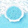 8/0 Inside Colours Transparent Glass Seed Beads SEED-T007-06E-1