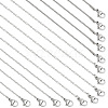  30Pcs 3 Style 304 Stainless Steel Box & Cable Chain Necklaces Set MAK-NB0001-26-1