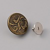 Zinc Alloy Scalable & Removable Button Pins for Jeans FIND-WH0034-92AB-01-2