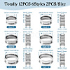  12Pcs 6 Styles 201 Stainless Steel Grooved Finger Ring Settings RJEW-TA0001-04P-11