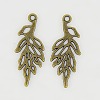 Tibetan Style Alloy Pendants TIBEP-EA11926YKG-AB-LF-1