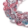 Glass Beads Strands X-GLAA-B018-02F-3