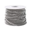 Tarnish Resistant 304 Stainless Steel Curb Chains CHS-R008-01-3