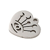 Non-Tarnish 304 Stainless Steel Charms STAS-S123-03P-07-2