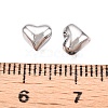 Rhodium Plated 925 Sterling Silver Beads STER-T007-95P-3