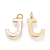 Brass Enamel Pendants KK-R139-04J-2