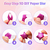 Lucky Star Origami Paper DIY-SC0027-24C-3