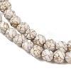 Czech Pressed Glass Beads GLAA-I061-33-3