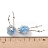 Handmade Polymer Clay Rhinestone Beads CLAY-H003-01P-04-3