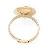 Adjustable Brass Pad Ring Setting KK-K414-01A-G-3