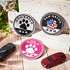 Unicraftale 3Pcs 3 Styles Aluminum Adhesive Car Stickers AJEW-UN0001-76-2