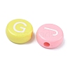 Opaque Acrylic European Beads MACR-K365-01A-2