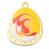 Alloy Enamel Pendants PALLOY-S034-02KCG-F-1