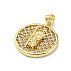 Brass with Cubic Zirconia Pendant FIND-Z023-09B-02-2