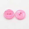Acrylic Sewing Buttons for Clothes Design X-BUTT-E083-F-08-2