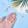 20Pcs 5 Colors Alloy Resin Pendants FIND-BM0001-61S-3