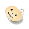 Halloween Theme Luminous  Alloy Enamel Pendants ENAM-D067-01P-02-4