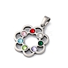 304 Stainless Steel Pendants STAS-L280-01P-02-2