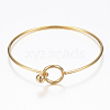 304 Stainless Steel Bangle X-BJEW-H530-01G-7