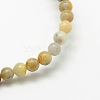 Round Natural Crazy Lace Agate Beads Strands G-P058A-01-2